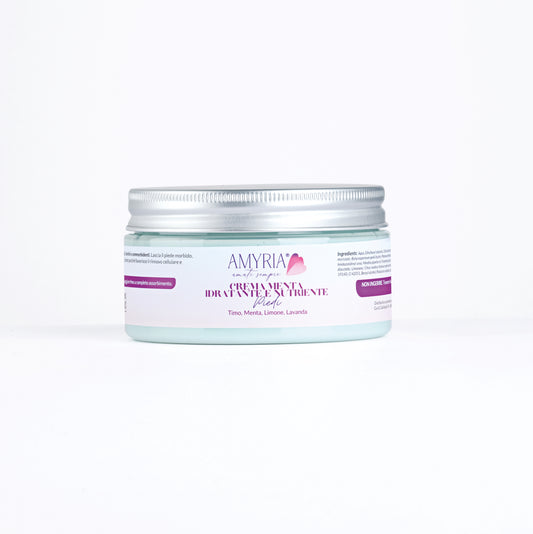 Crema menta idratante e nutriente piedi
